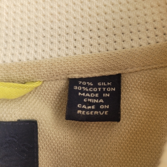 Nat Nast Luxury Originals Men's Polo Shirt Silk Blend Size Large - Picture 4 of 10